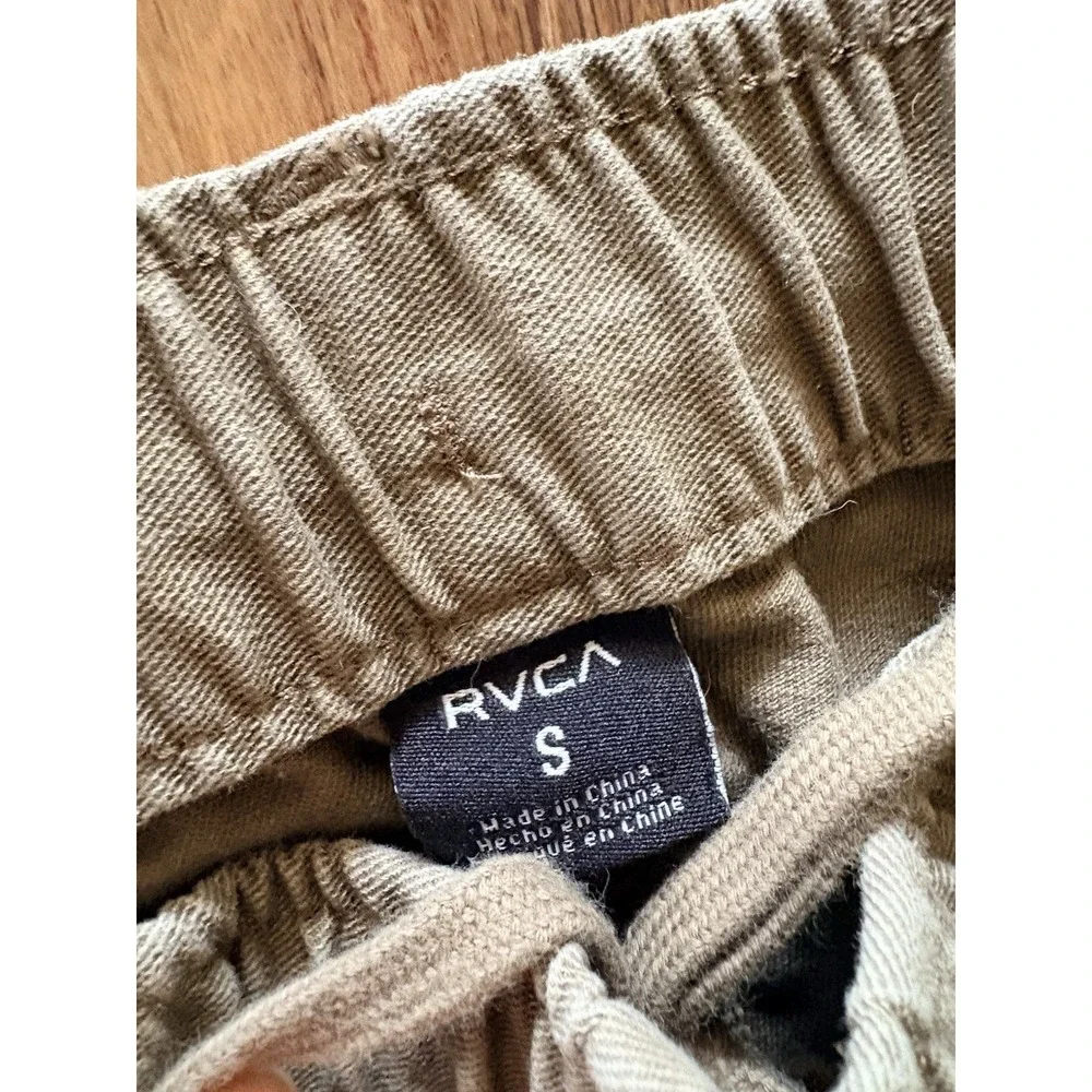 RVCA Americana Carpenter Elastic Waist Pants Men's Size S Stretch Skateboard